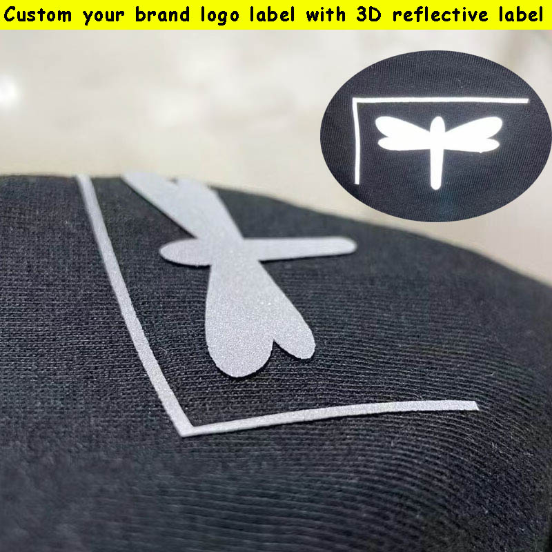 3D Printing Labubu - 50pcs 3D Reflective silicone Custom logo