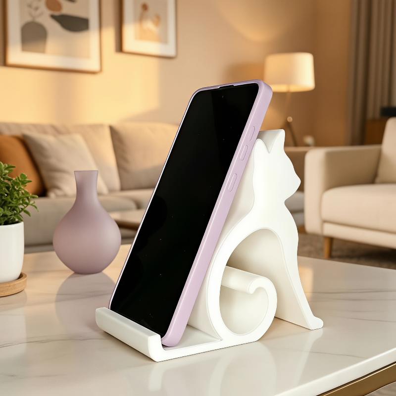 3D Printing Desk - 3D Printed Cute Kitten Dog Desktop