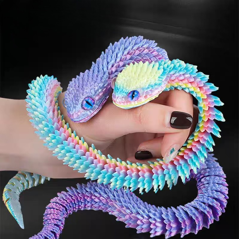 3D Printing Desk - 2026 New 3D Printed Snake Realistic