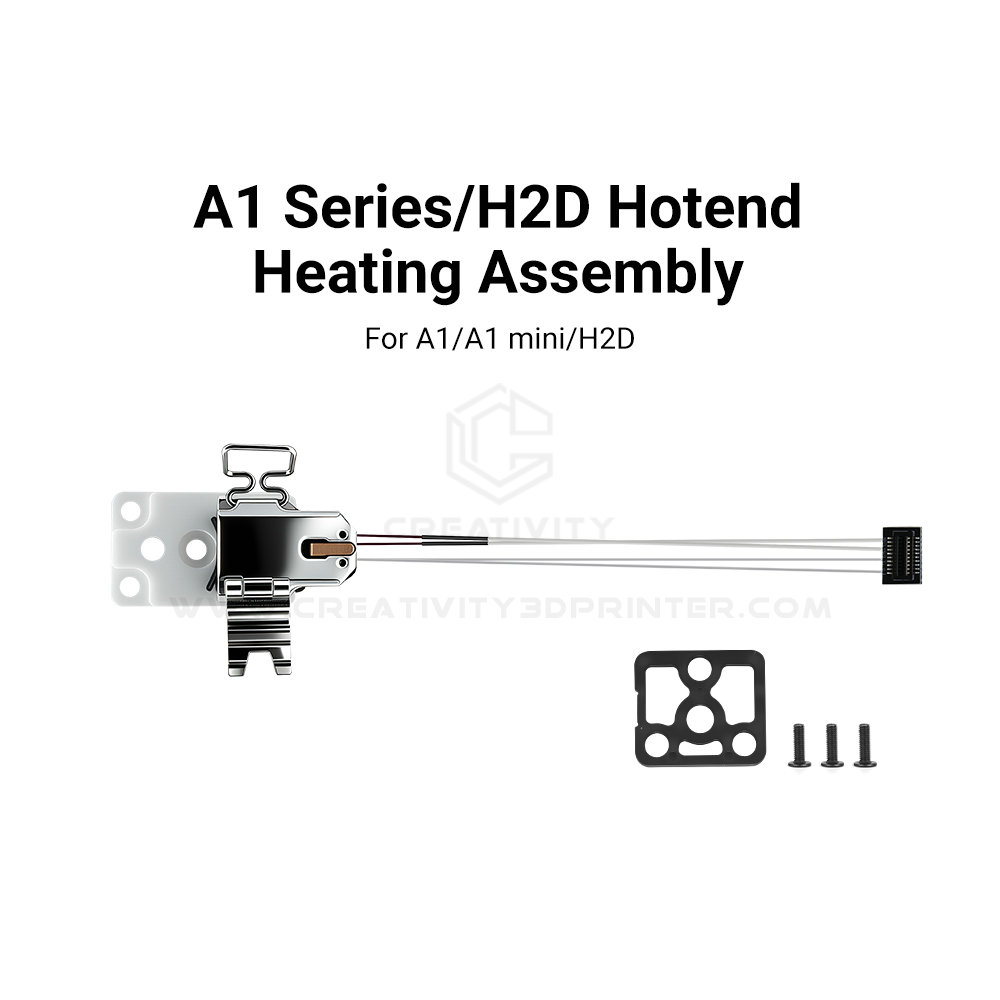 3D Printing Bambu Lab A1 - Upgraded Zirconia Hotend Heating Assembly for