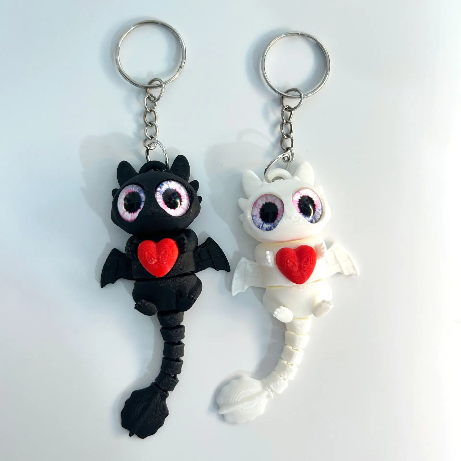 3D Printing Tooth - 3D Printed Dragon Keychain with Small