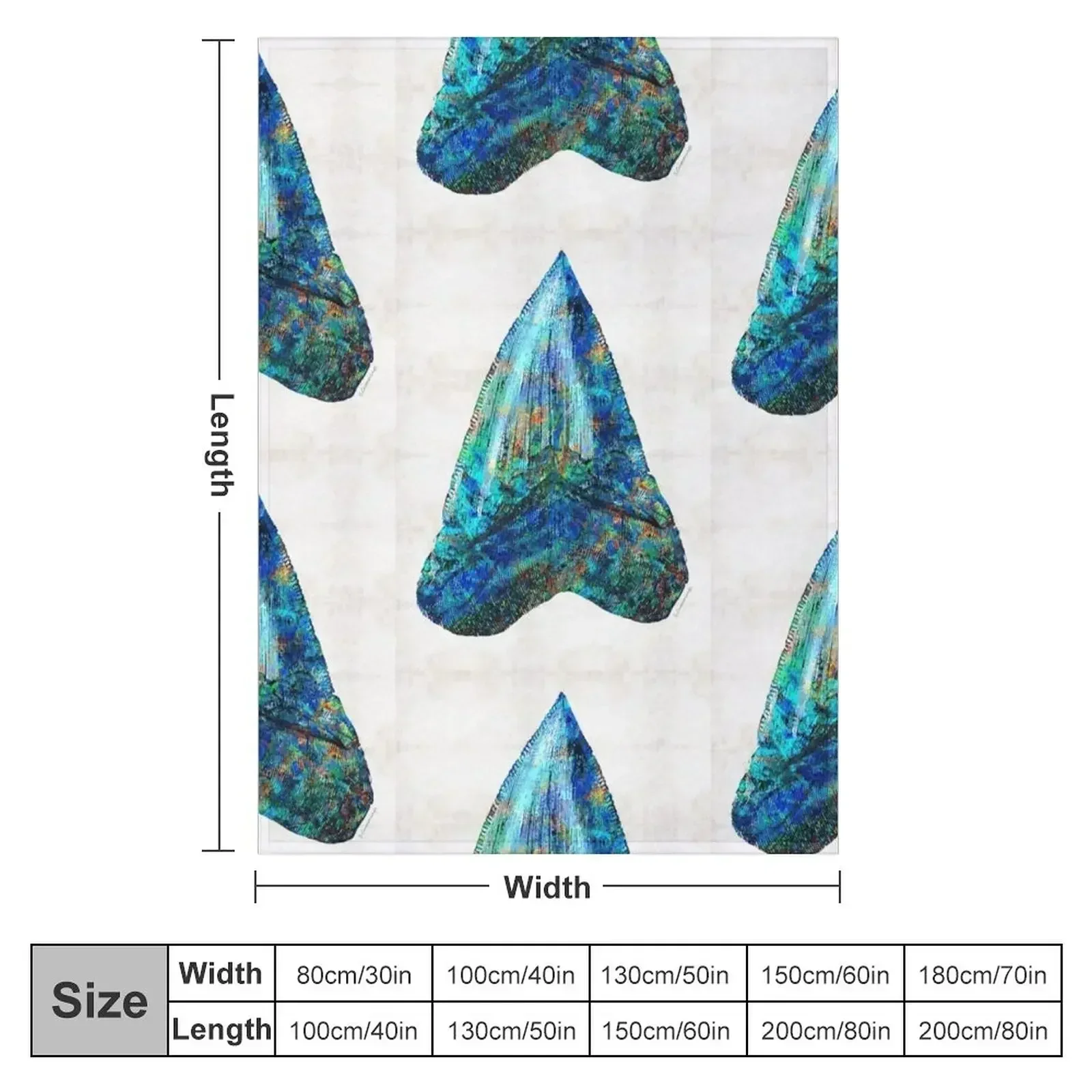 Blue Shark Tooth Art by Sharon - 3D Printing Tooth recension och pris