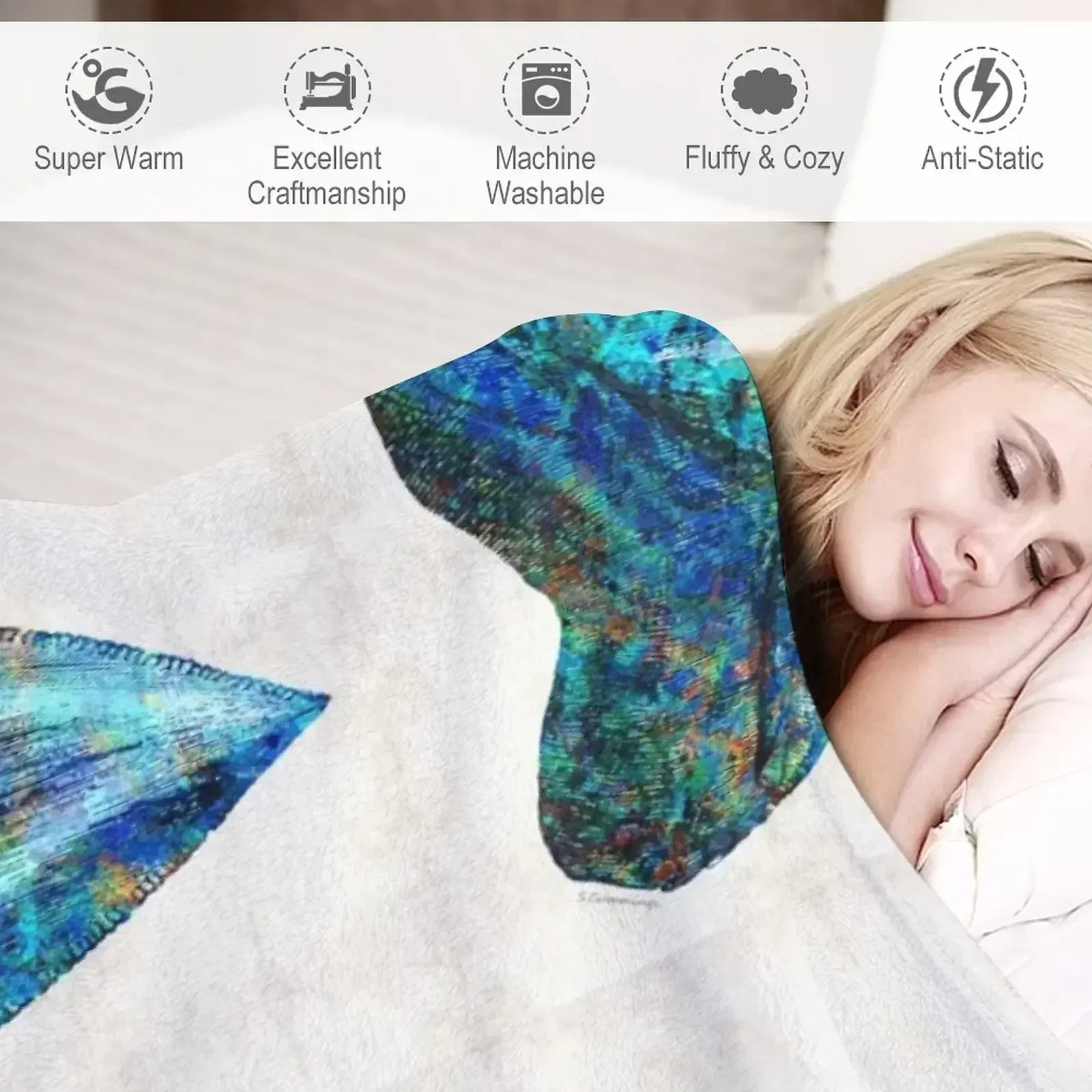Blue Shark Tooth Art by Sharon - 3D Printing Tooth recension och pris