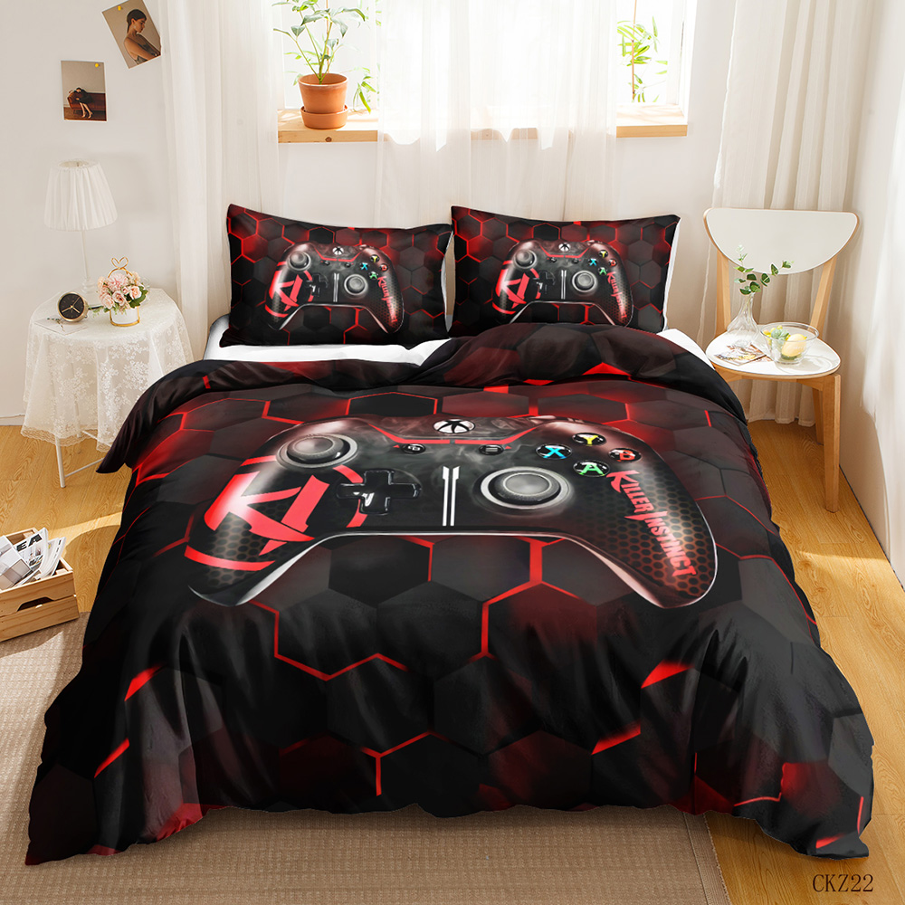 Gamer Bedding Sets for Boy,Gam - 3D Printing Videos recension och pris