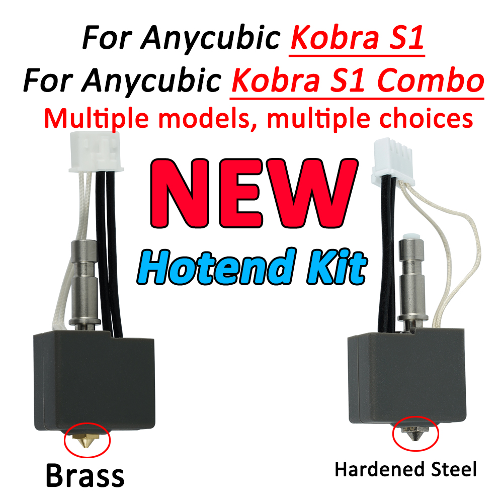 For Anycubic Kobra S1 Hotend K - 3D Printer Hotend Kit recension och pris