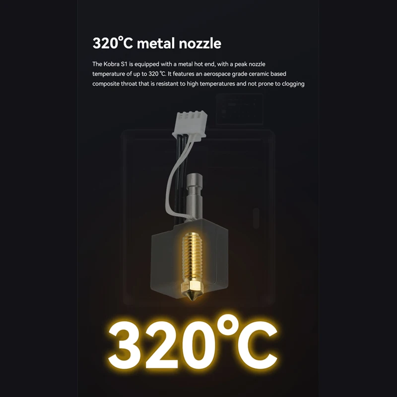 For Anycubic Kobra S1 Hotend K - 3D Printer Hotend Kit recension och pris