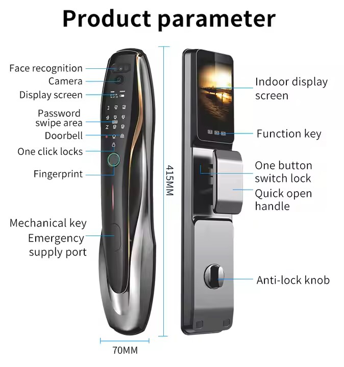 Tuya WiFi 3D face and fingerpr - 3D Printing Videos recension och pris