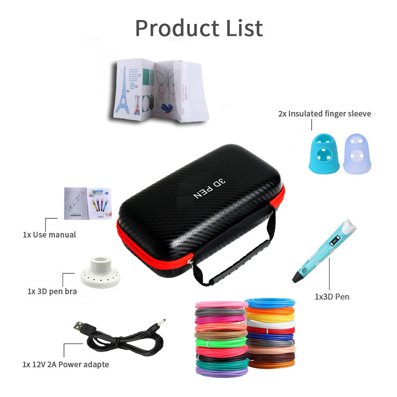 3D Pen With LCD Screen Compati - 3D Printing Pdf recension och pris