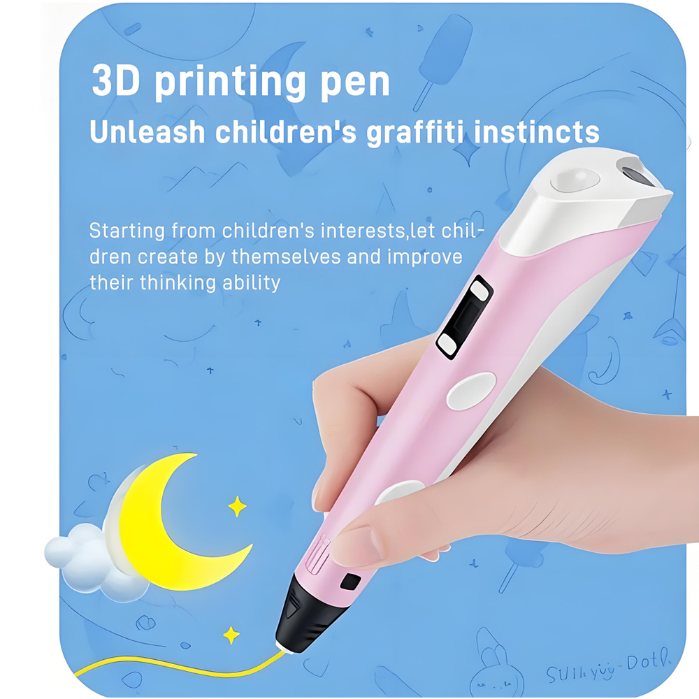 3D Pen With LCD Screen Compati - 3D Printing Pdf recension och pris