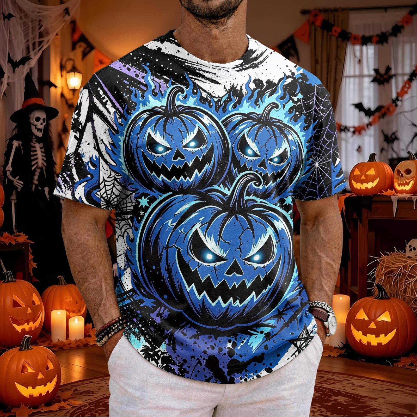Men Halloween Scary Pumpkin Fa - 3D Printing Web recension och pris