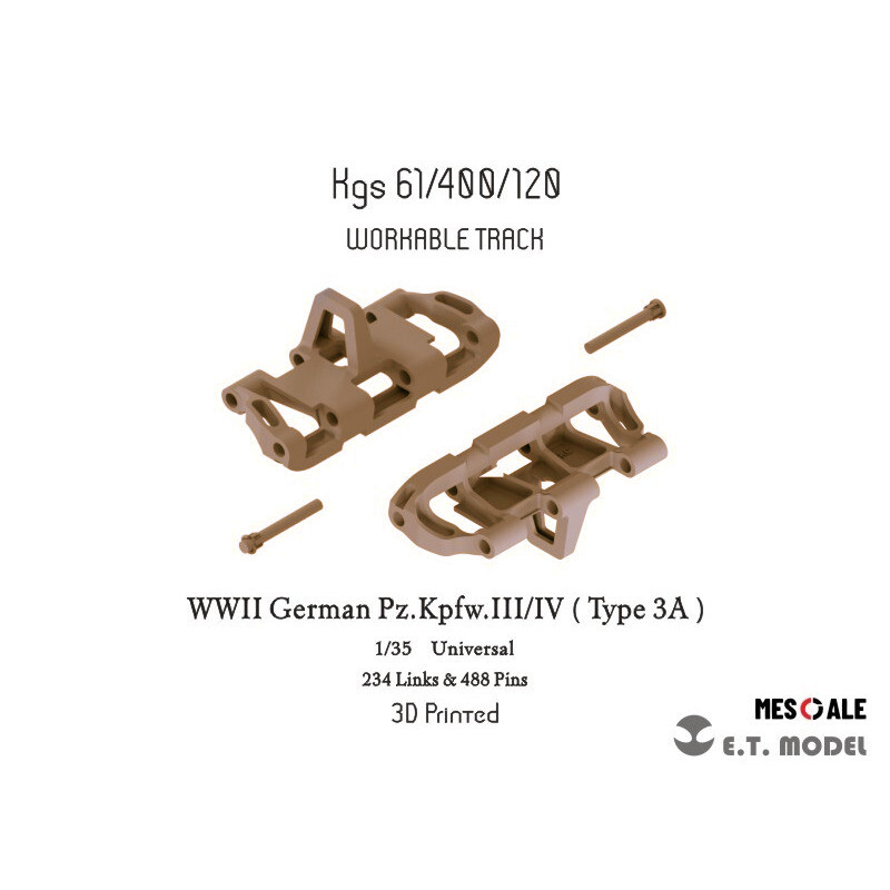 ET 1/35 P35-020 WWII German Pz - 3D Printing Apps recension och pris