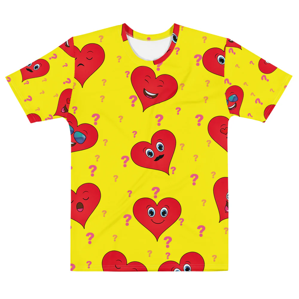 Colorful Heart Question Mark 3 - 3D Printing Question recension och pris