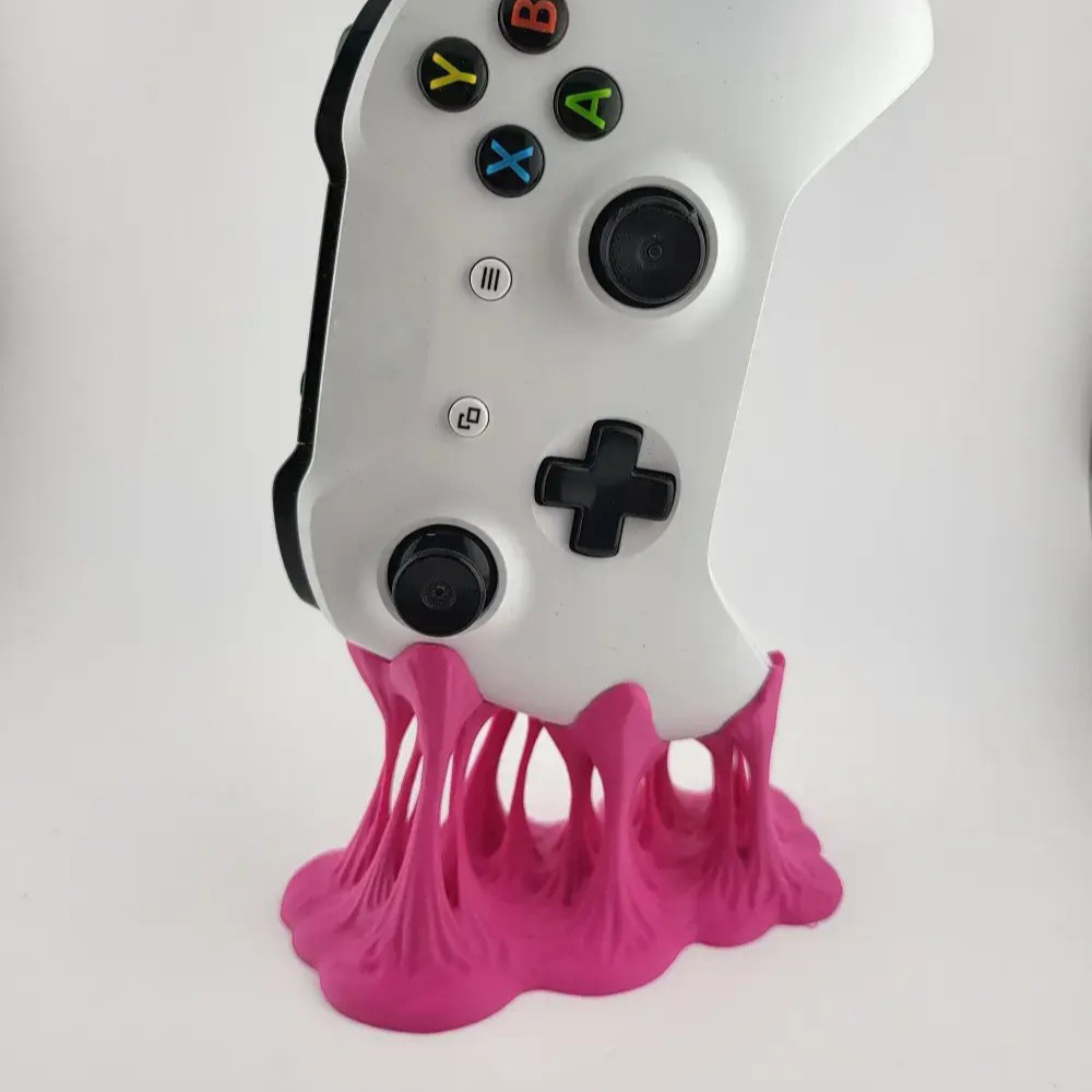 3D-Printed Bubblegum-Style Des - 3D Printing Xbox Controller Holder recension och pris