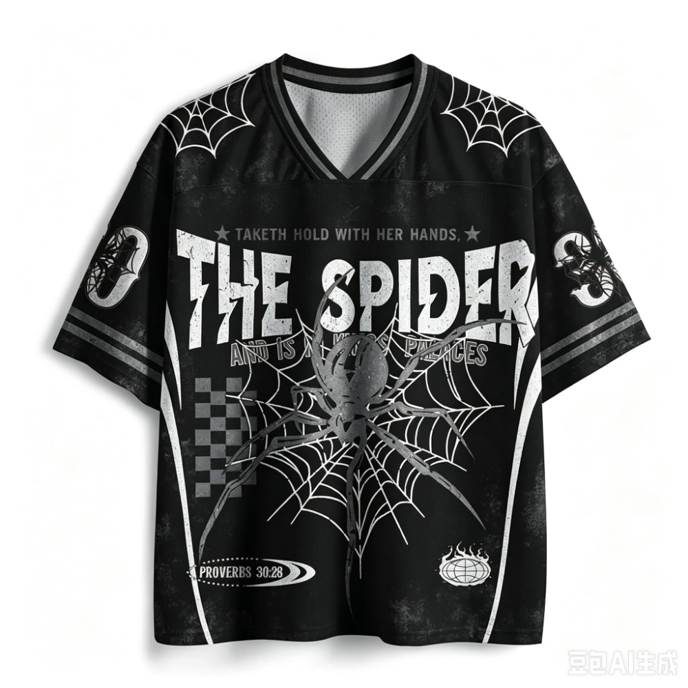 Spider Web 3D Printed MenT-shi - 3D Printing Web recension och pris