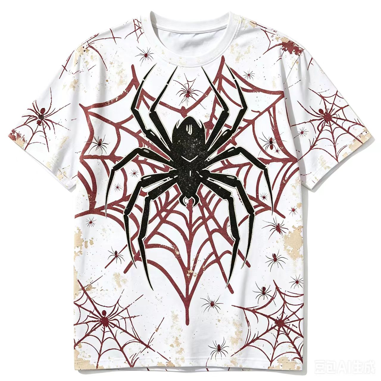 Novel Spider Web T-Shirt Men's - 3D Printing Web recension och pris