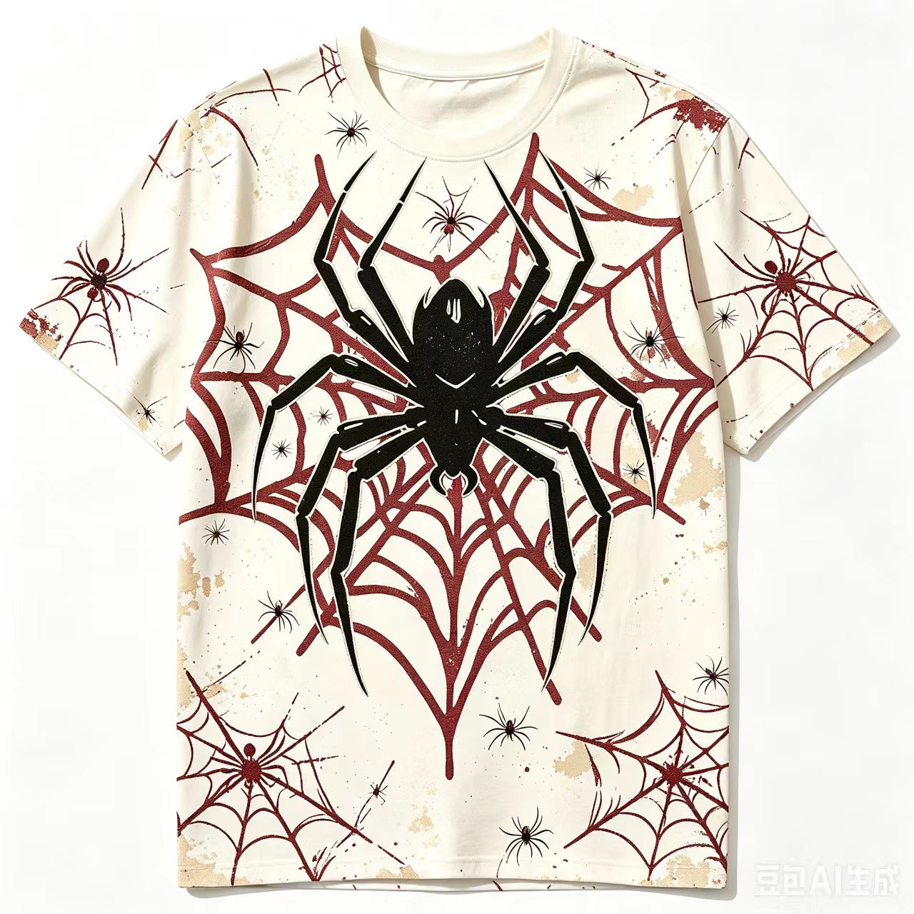 Novel Spider Web T-Shirt Men's - 3D Printing Web recension och pris