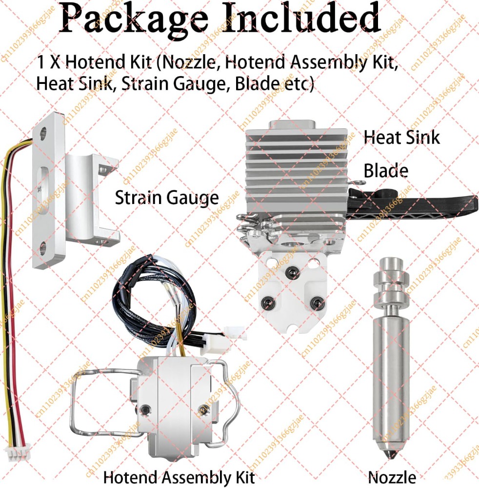0.4mm Pre-Installed Hotend Kit - 3D Printer Hotend Kit recension och pris