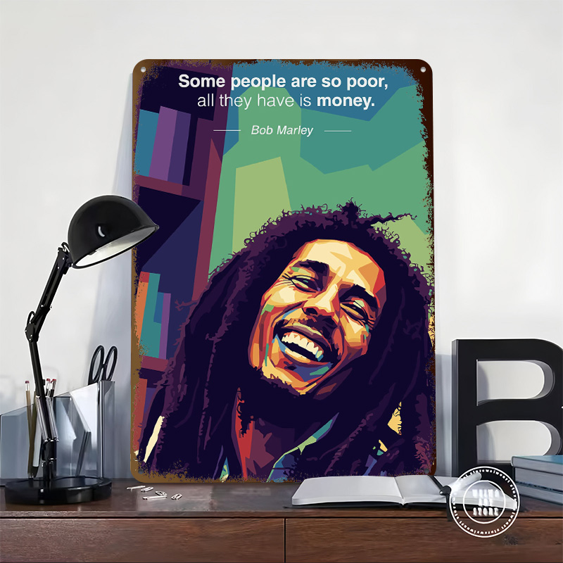 Bob Marley Quote Pop Art 3D Pr - 3D Printing Quote recension och pris