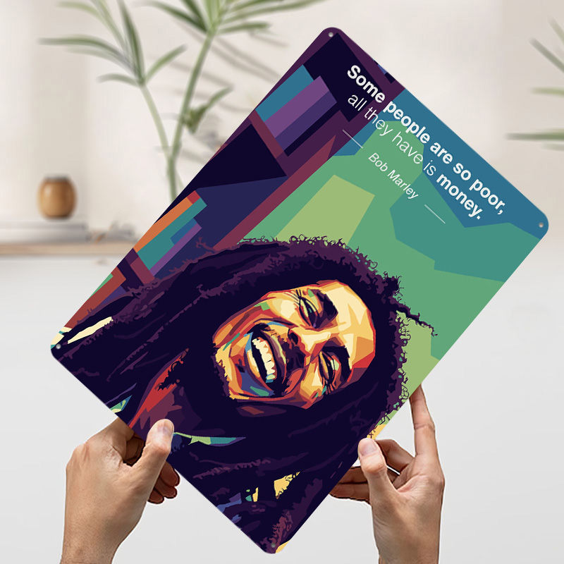 Bob Marley Quote Pop Art 3D Pr - 3D Printing Quote recension och pris