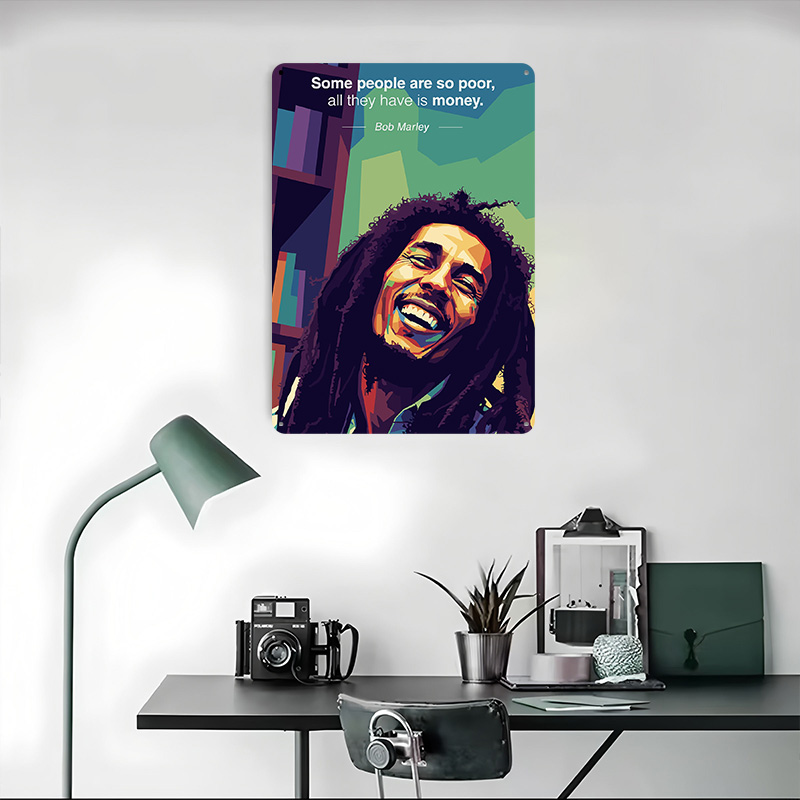Bob Marley Quote Pop Art 3D Pr - 3D Printing Quote recension och pris