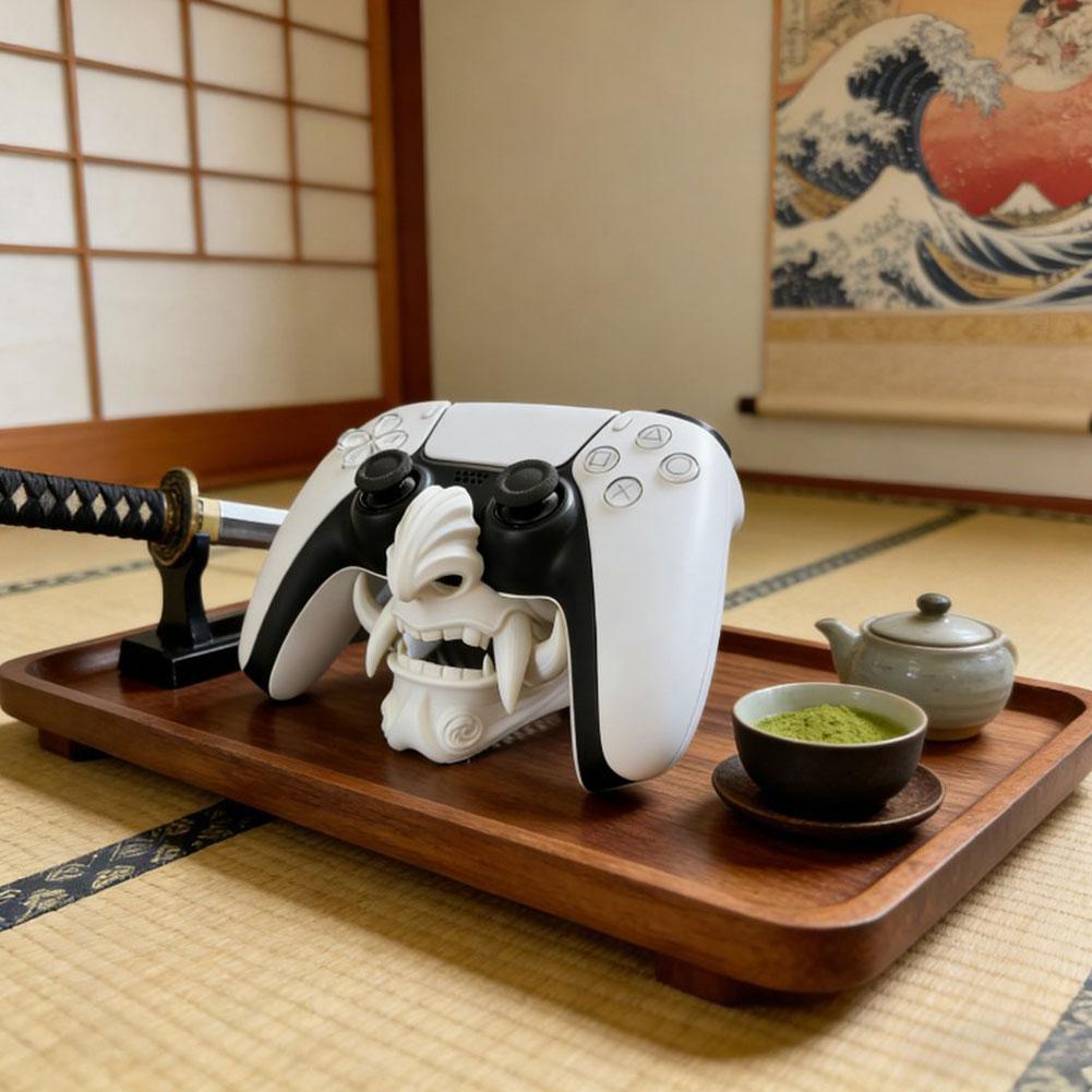 3D Printed Japanese Oni Mask G - 3D Printing Xbox Controller Holder recension och pris