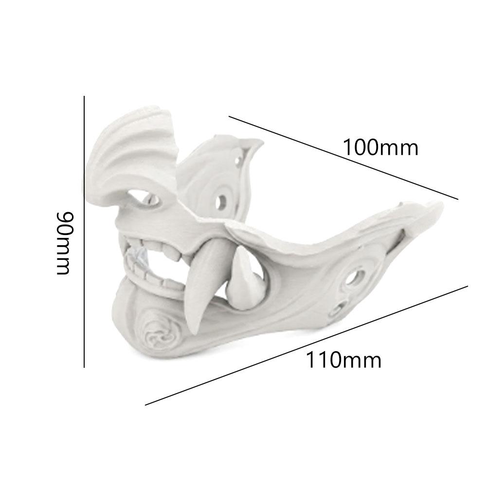 3D Printed Japanese Oni Mask G - 3D Printing Xbox Controller Holder recension och pris