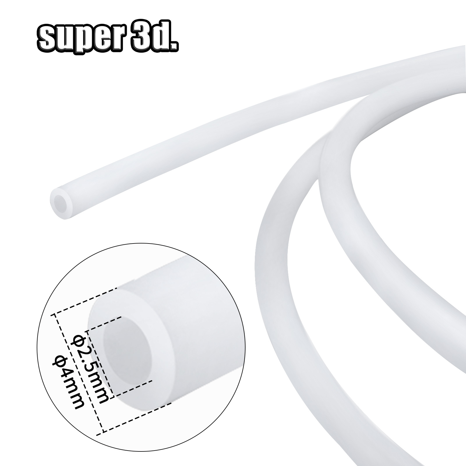 1/2/50M Bambu Lab PTFE Tube ID - 3D Printing Bambu Lab A1 recension och pris