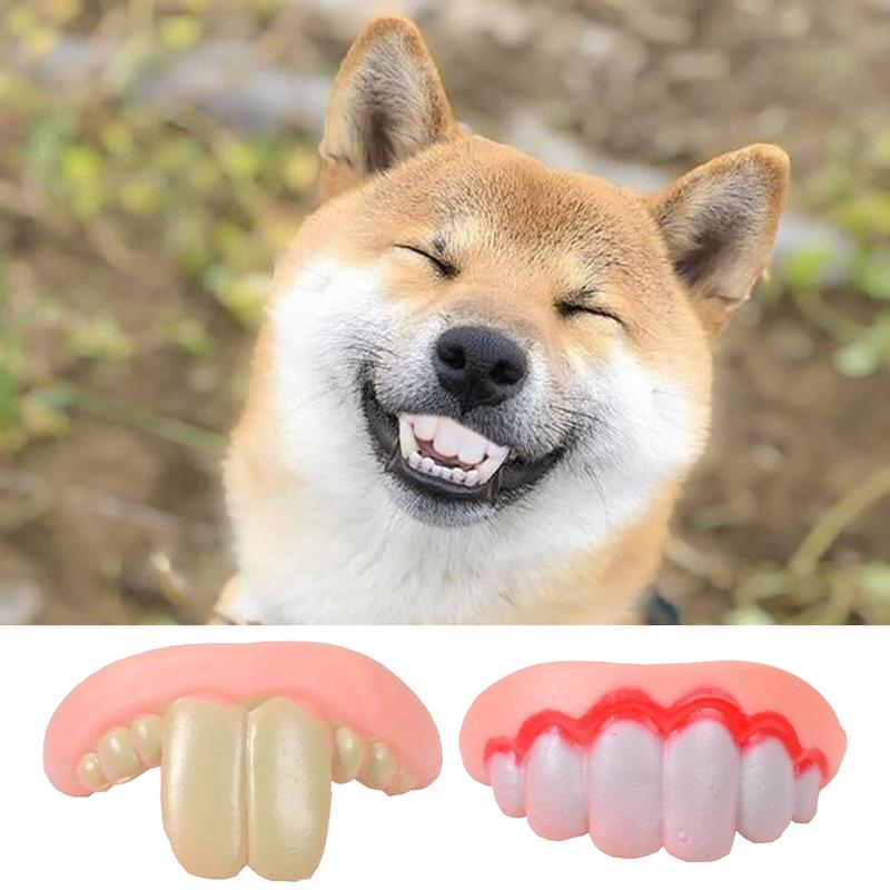 Pet CorgiDog False Teeth Toy R - 3D Printing Tooth recension och pris