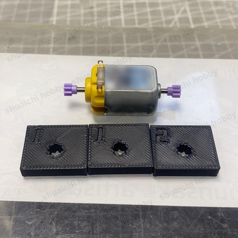 1Set Motor Gear/Drive Shaft Al - 3D Printing Tooth recension och pris
