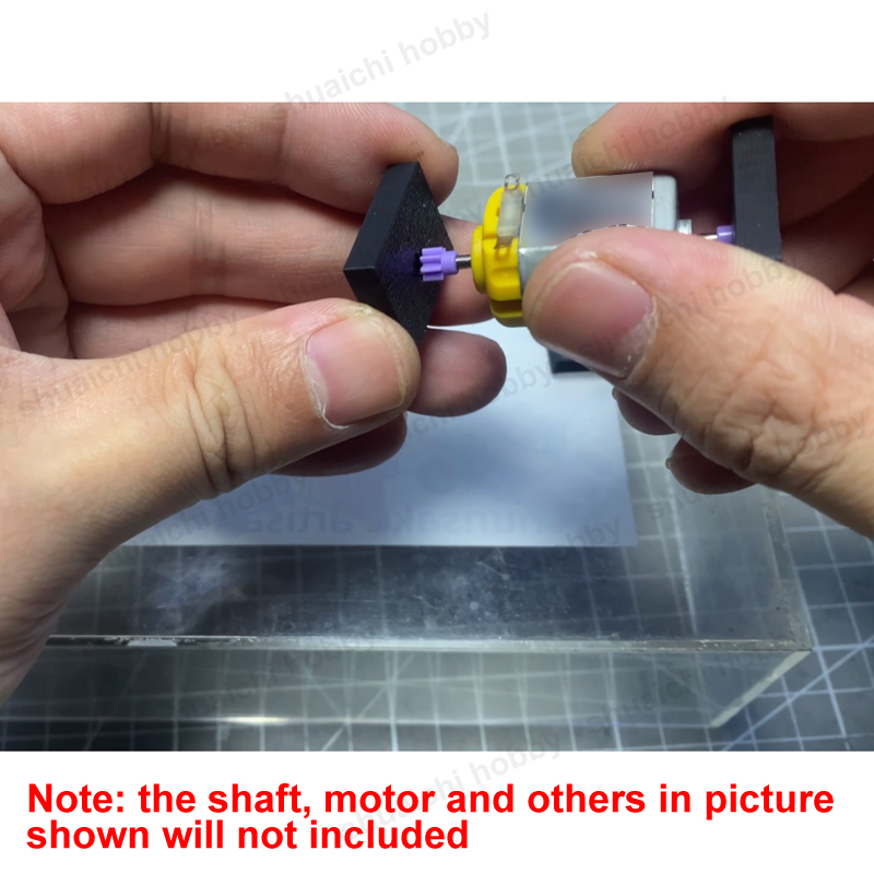 1Set Motor Gear/Drive Shaft Al - 3D Printing Tooth recension och pris