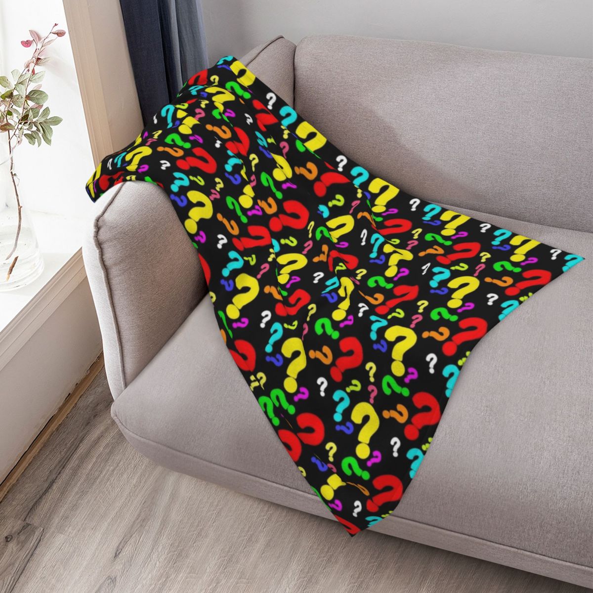 Colorful Question Mark Pattern - 3D Printing Question recension och pris