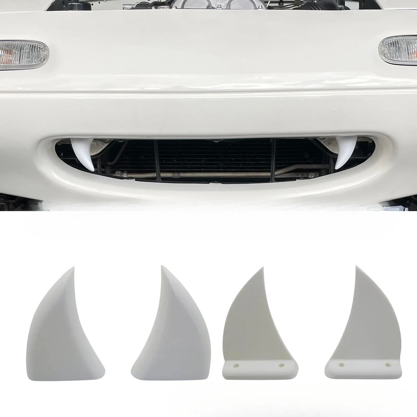 Car Fangs Car Teeth Decor 3D P - 3D Printing Tooth recension och pris