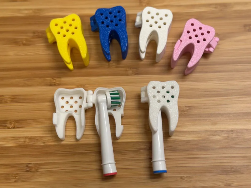 3D Printed Cute Tooth Shaped P - 3D Printing Tooth recension och pris