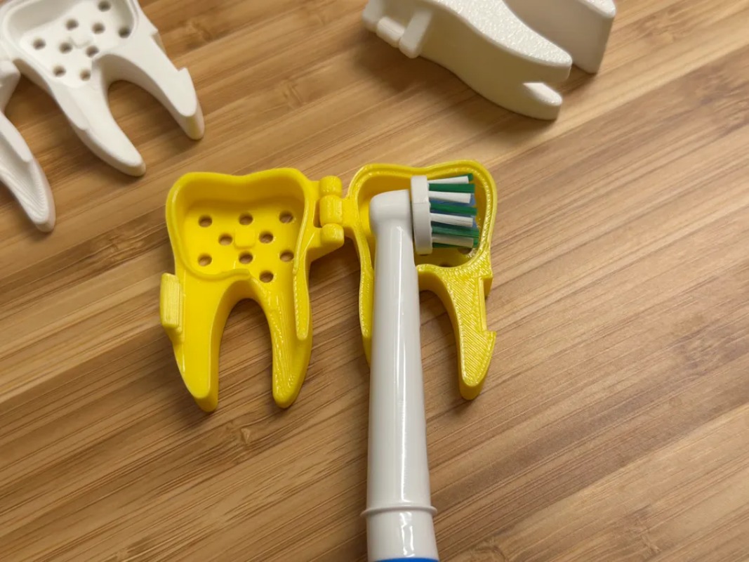 3D Printed Cute Tooth Shaped P - 3D Printing Tooth recension och pris
