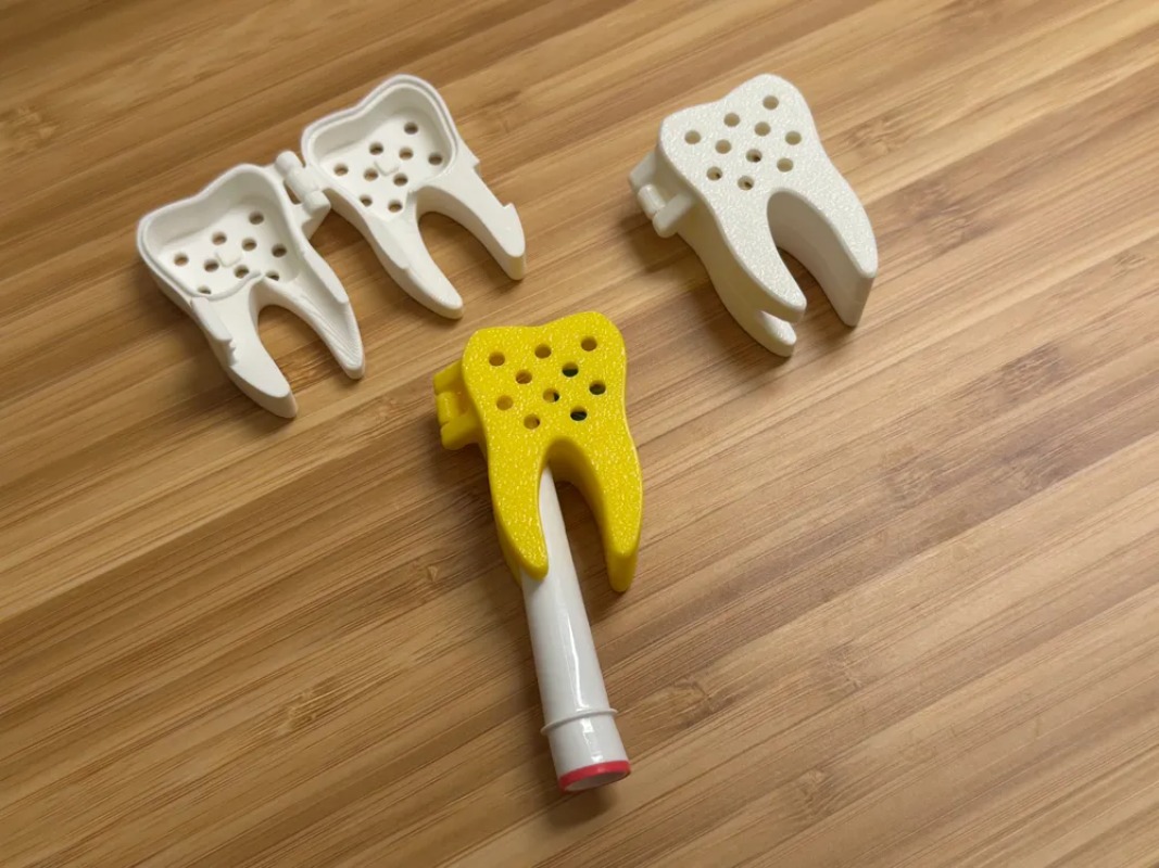 3D Printed Cute Tooth Shaped P - 3D Printing Tooth recension och pris