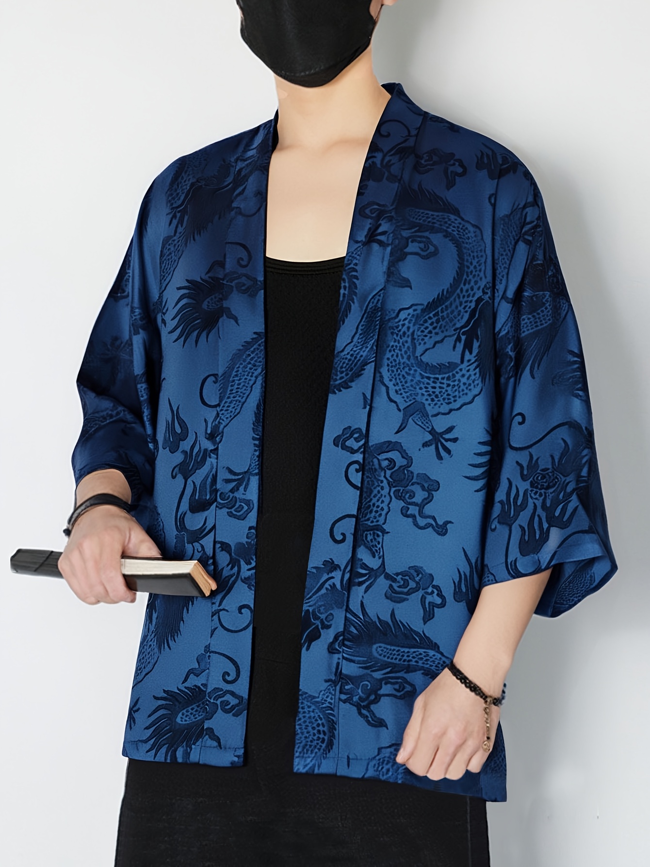 2026 Summer Men's Kimono 3D Pr - 3D Printing Design recension och pris