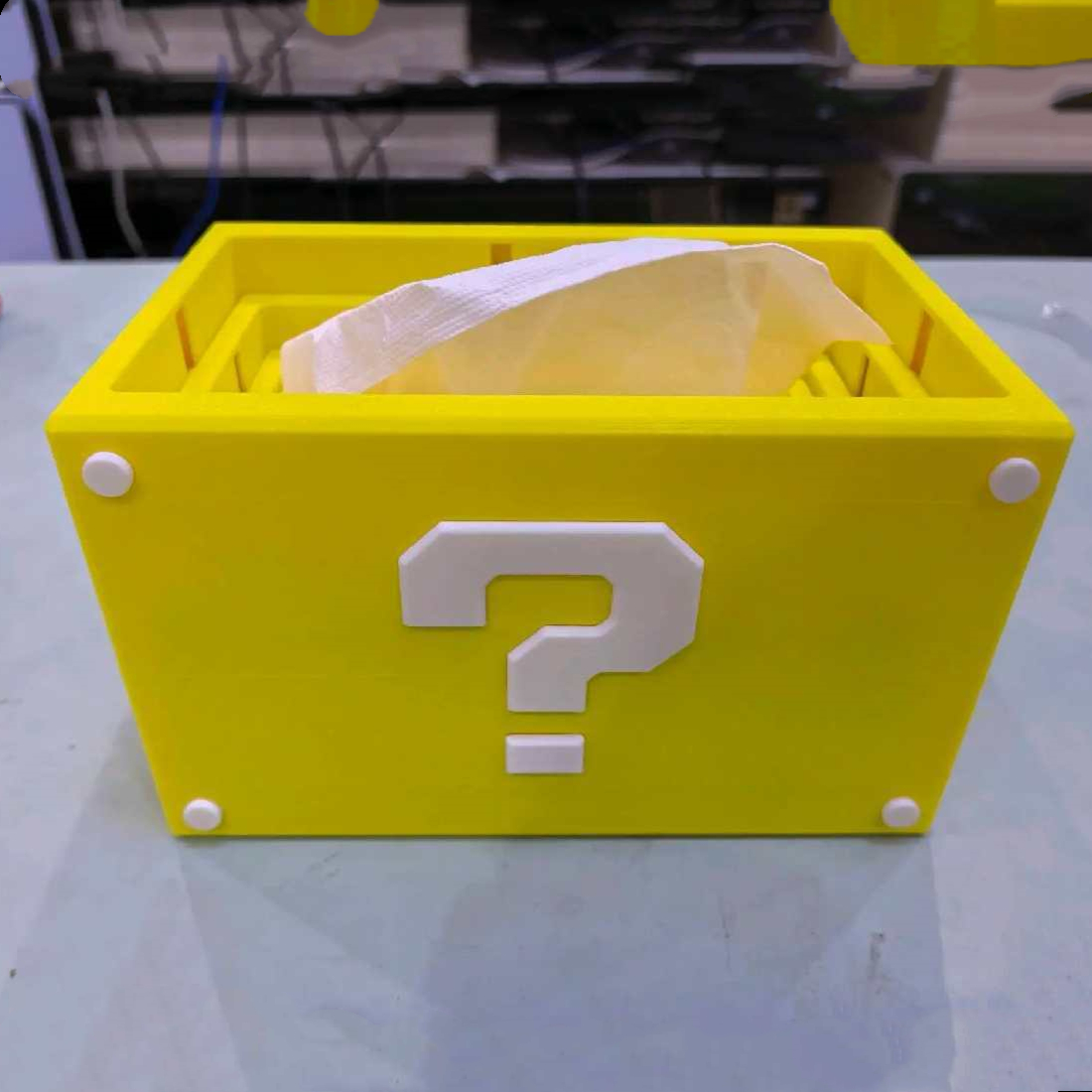 3D Printed Question Tissue Box - 3D Printing Question recension och pris