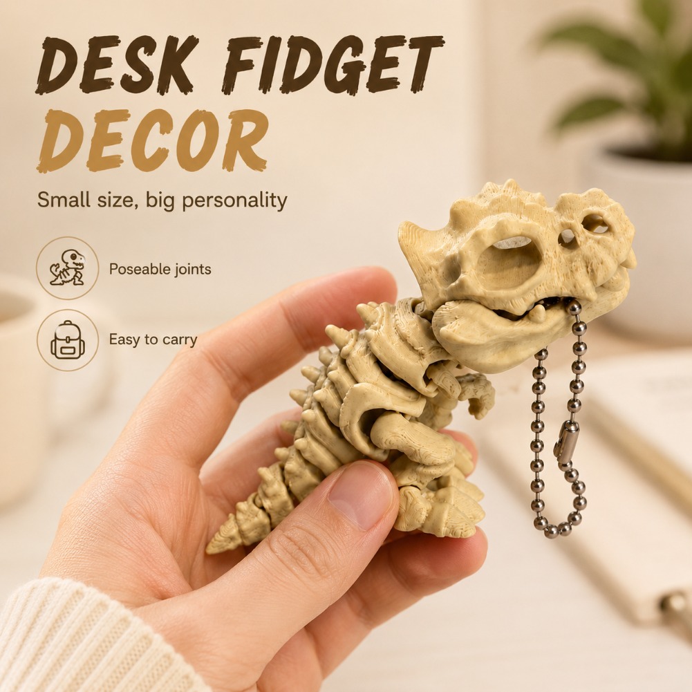 3D Printed Tyrannosaurus Rex S - 3D Printing Desk recension och pris