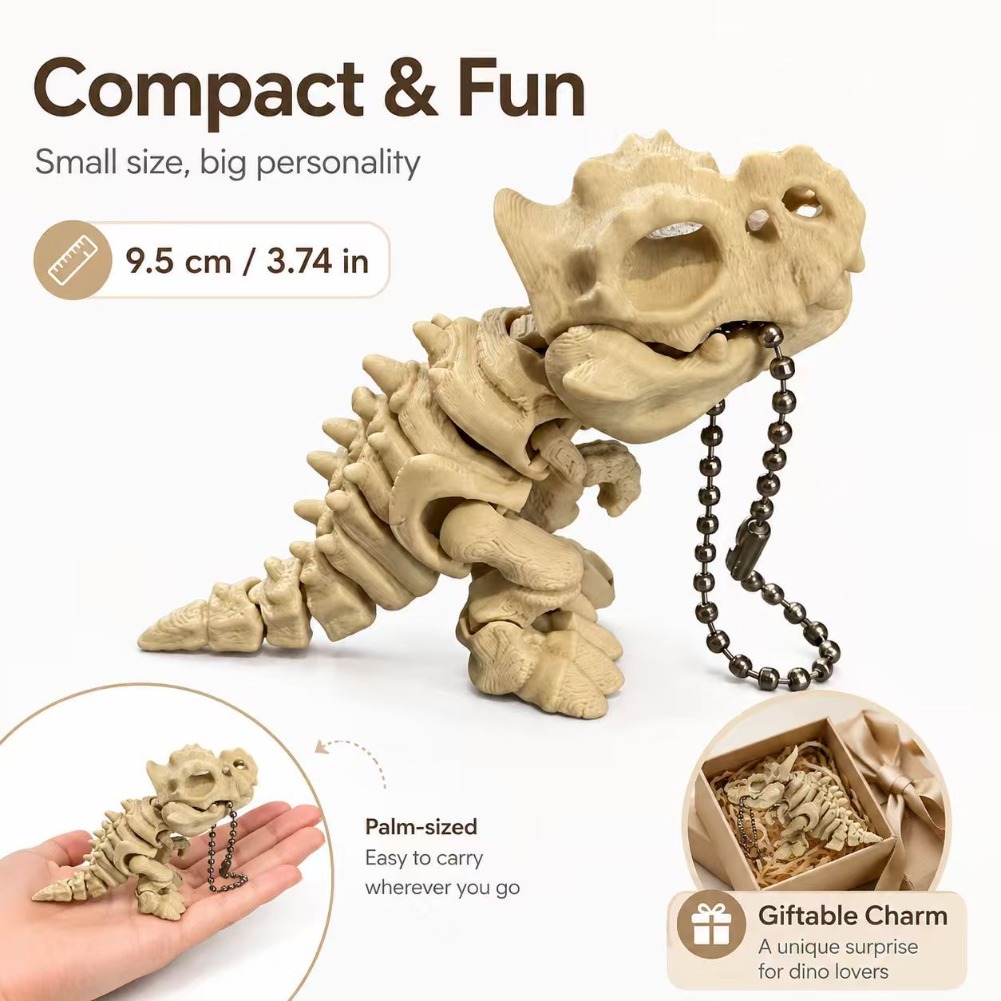 3D Printed Tyrannosaurus Rex S - 3D Printing Desk recension och pris