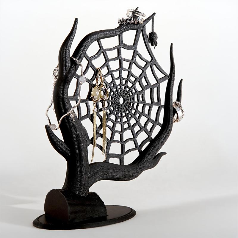3D Printed Spider Web Hallowee - 3D Printing Web recension och pris