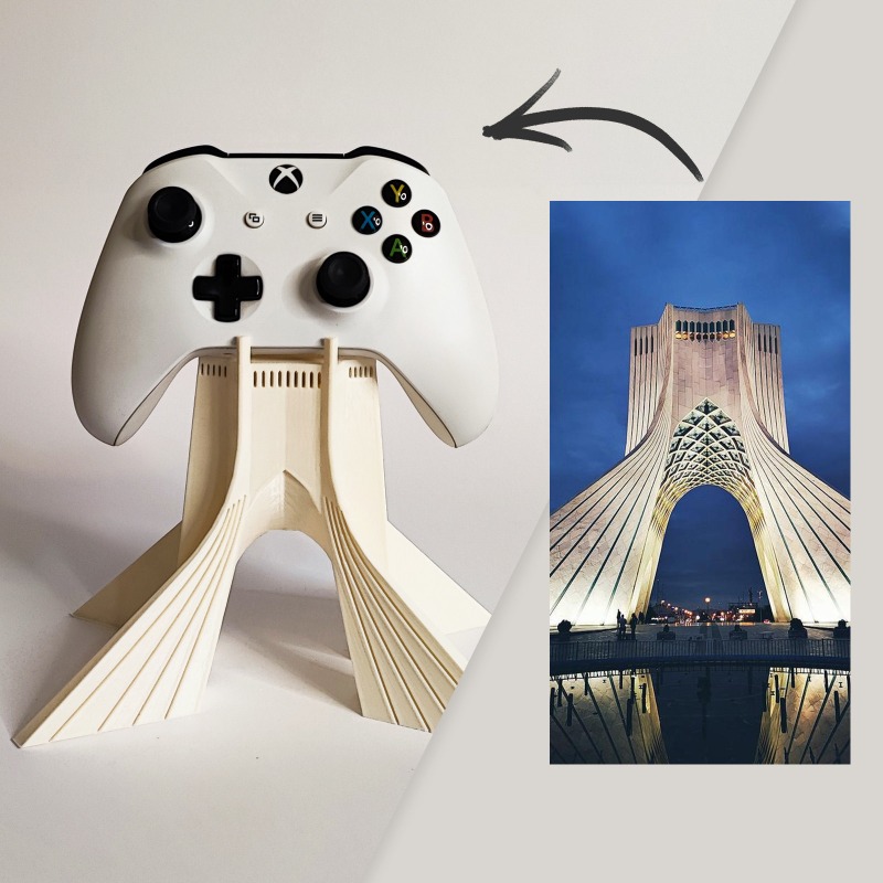 Controller Holder Customized A - 3D Printing Xbox Controller Holder recension och pris