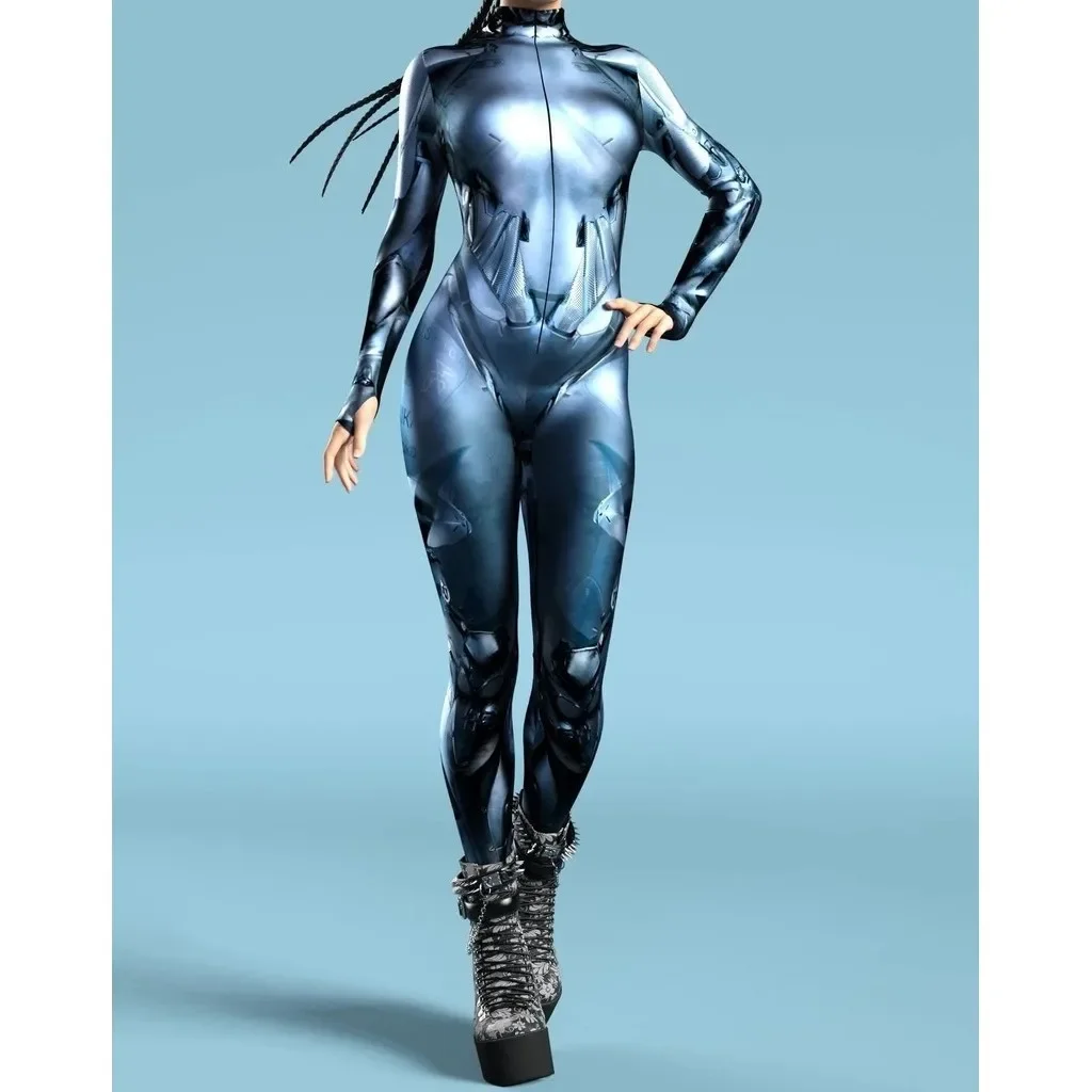 Unisex Cyber Punk 3D Digital P - 3D Printing Nerd recension och pris