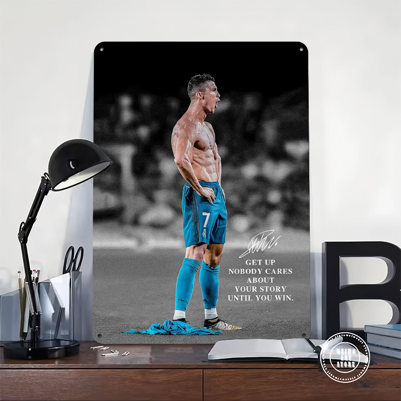 Cristiano Ronaldo Motivational - 3D Printing Quote recension och pris