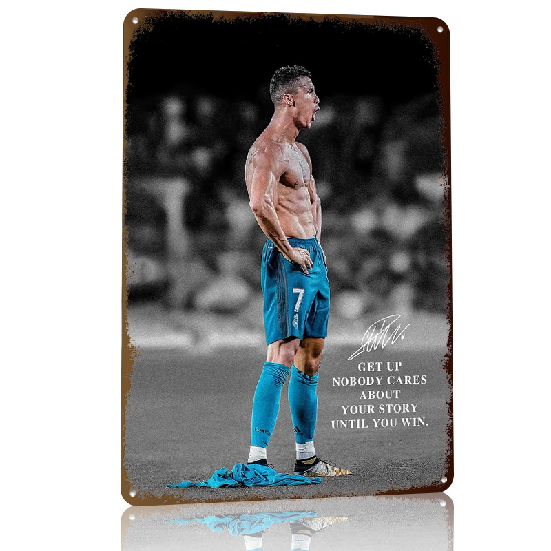 Cristiano Ronaldo Motivational - 3D Printing Quote recension och pris