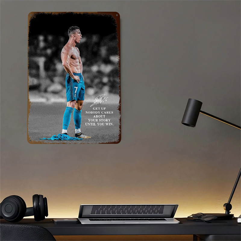 Cristiano Ronaldo Motivational - 3D Printing Quote recension och pris
