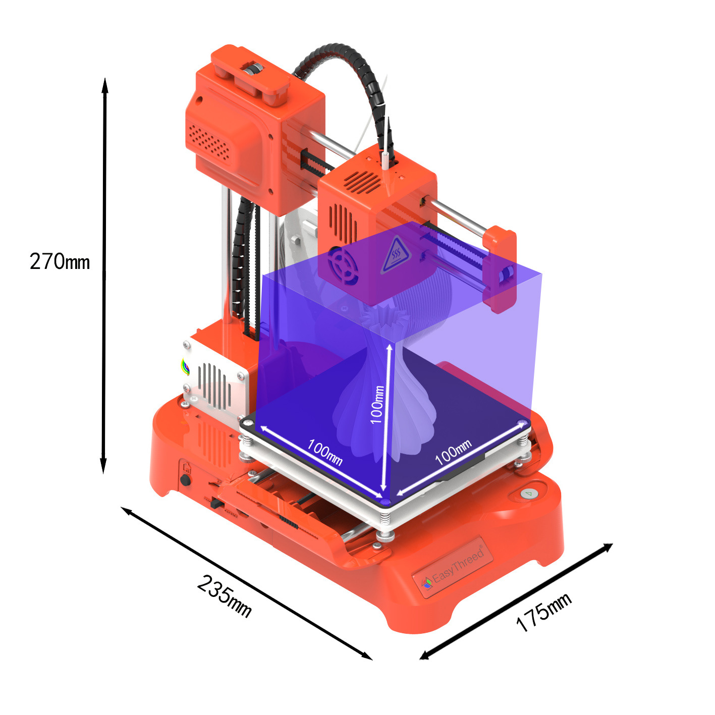 Easythreed K7 Portable Mini De - 3D Printing Nerd recension och pris