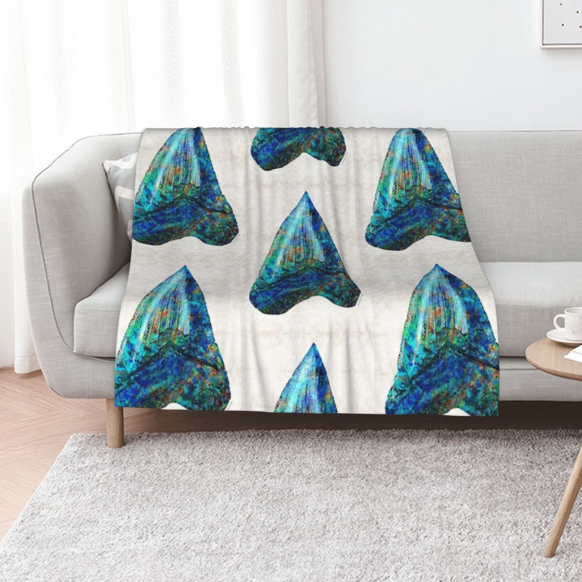 Blue Shark Tooth Art by Sharon - 3D Printing Tooth recension och pris