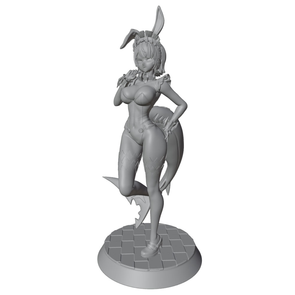 1/24 75mm Female Warrior Resin - 3D Printing Apps recension och pris