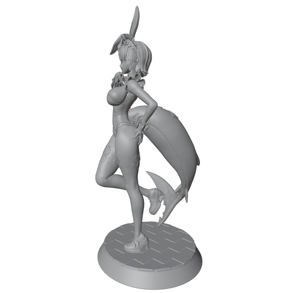 1/24 75mm Female Warrior Resin - 3D Printing Apps recension och pris