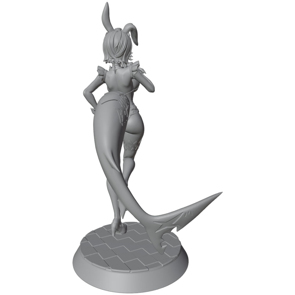 1/24 75mm Female Warrior Resin - 3D Printing Apps recension och pris